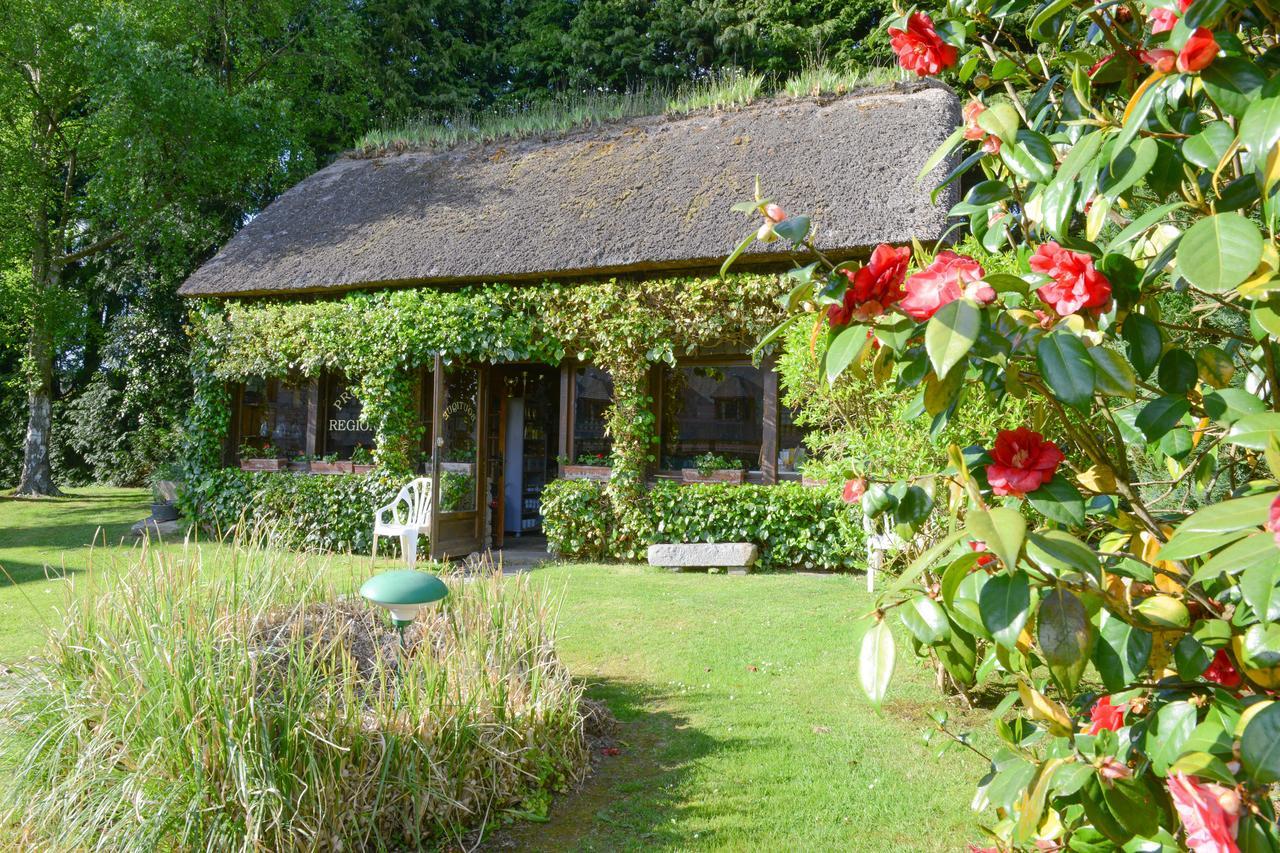 Logis Hotel Restaurant Manoir De L'Acherie Sainte-Cécile Eksteriør bilde