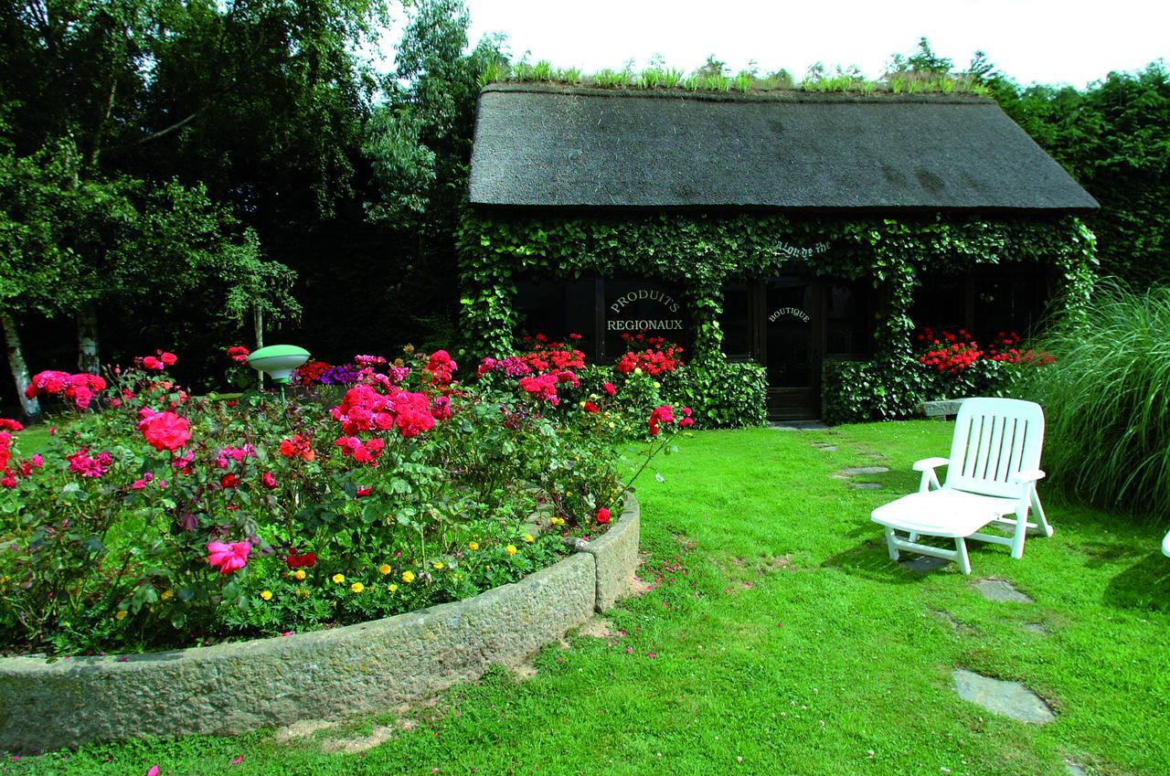 Logis Hotel Restaurant Manoir De L'Acherie Sainte-Cécile Eksteriør bilde