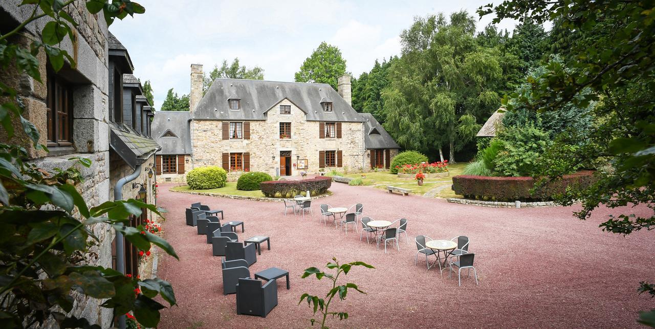 Logis Hotel Restaurant Manoir De L'Acherie Sainte-Cécile Eksteriør bilde